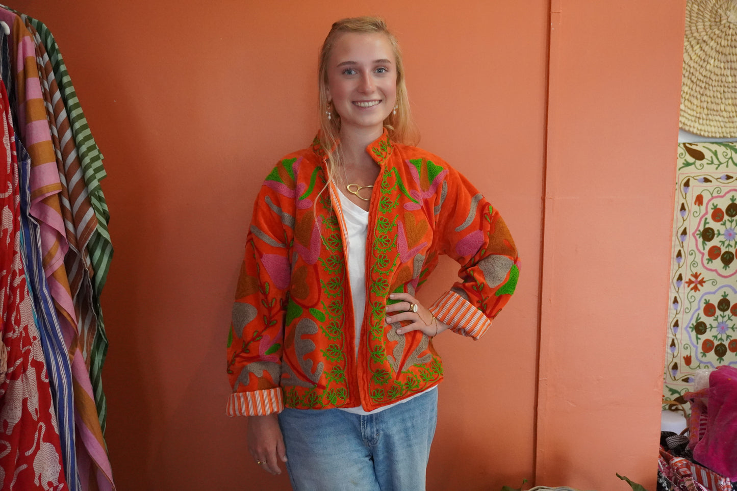 Neon Orange Jacket
