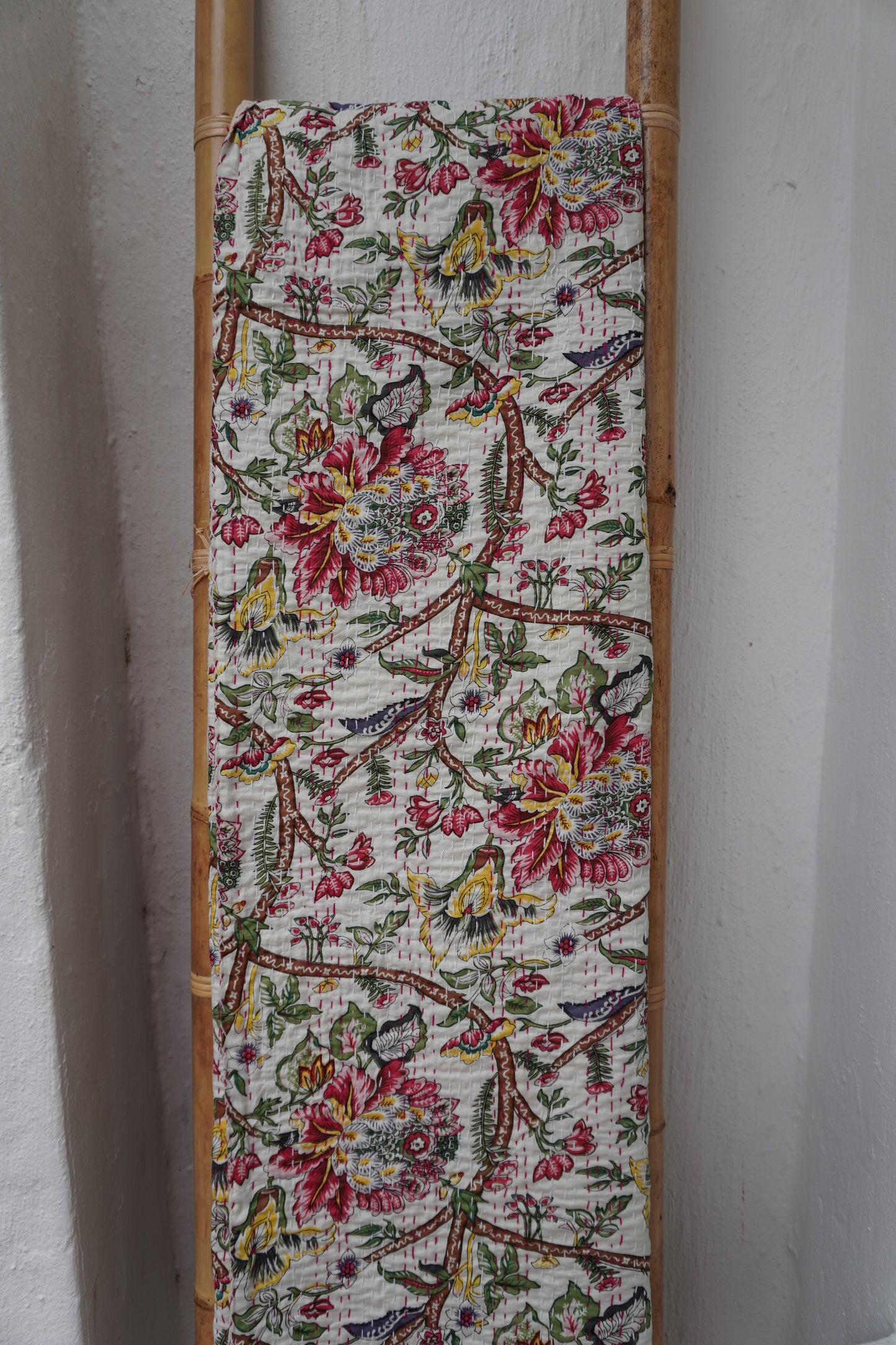 Kantha Quilt in FLORAL
