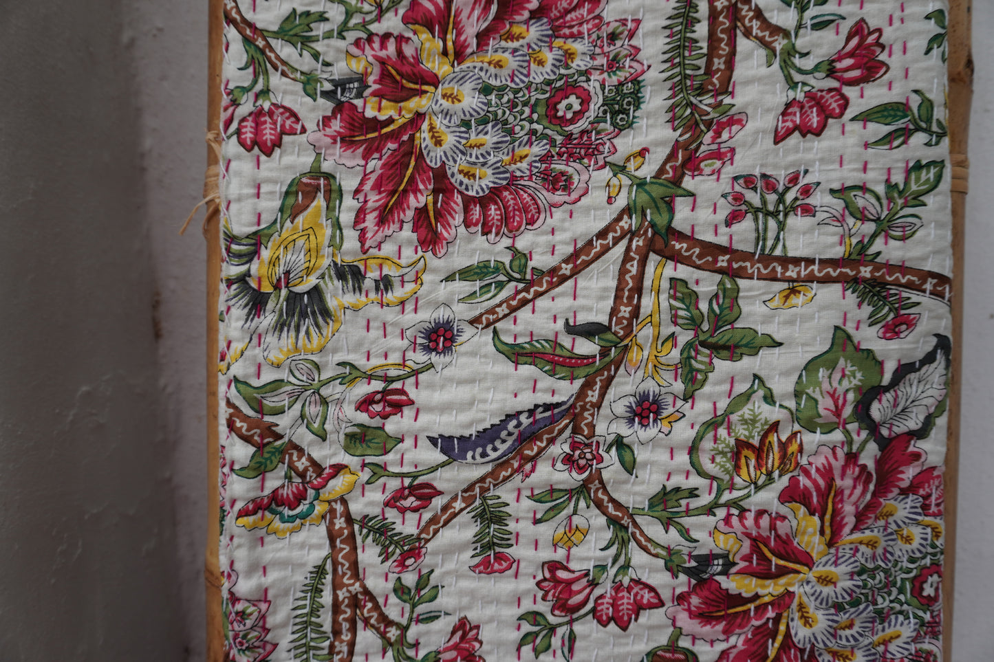 Kantha Quilt in FLORAL