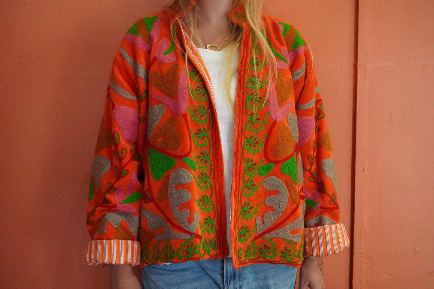 Neon Orange Jacket