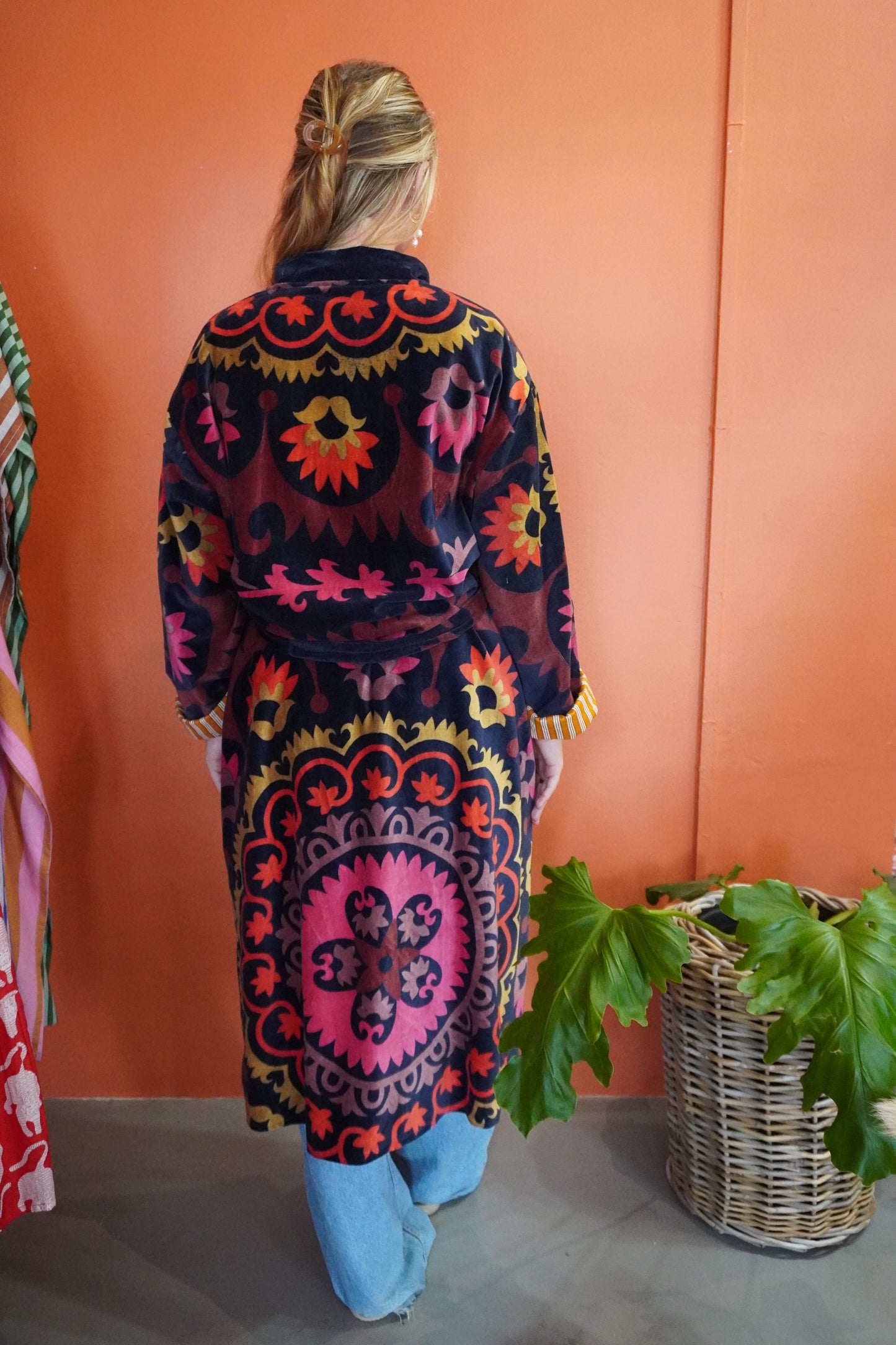 MANDALA Velvet Kimono