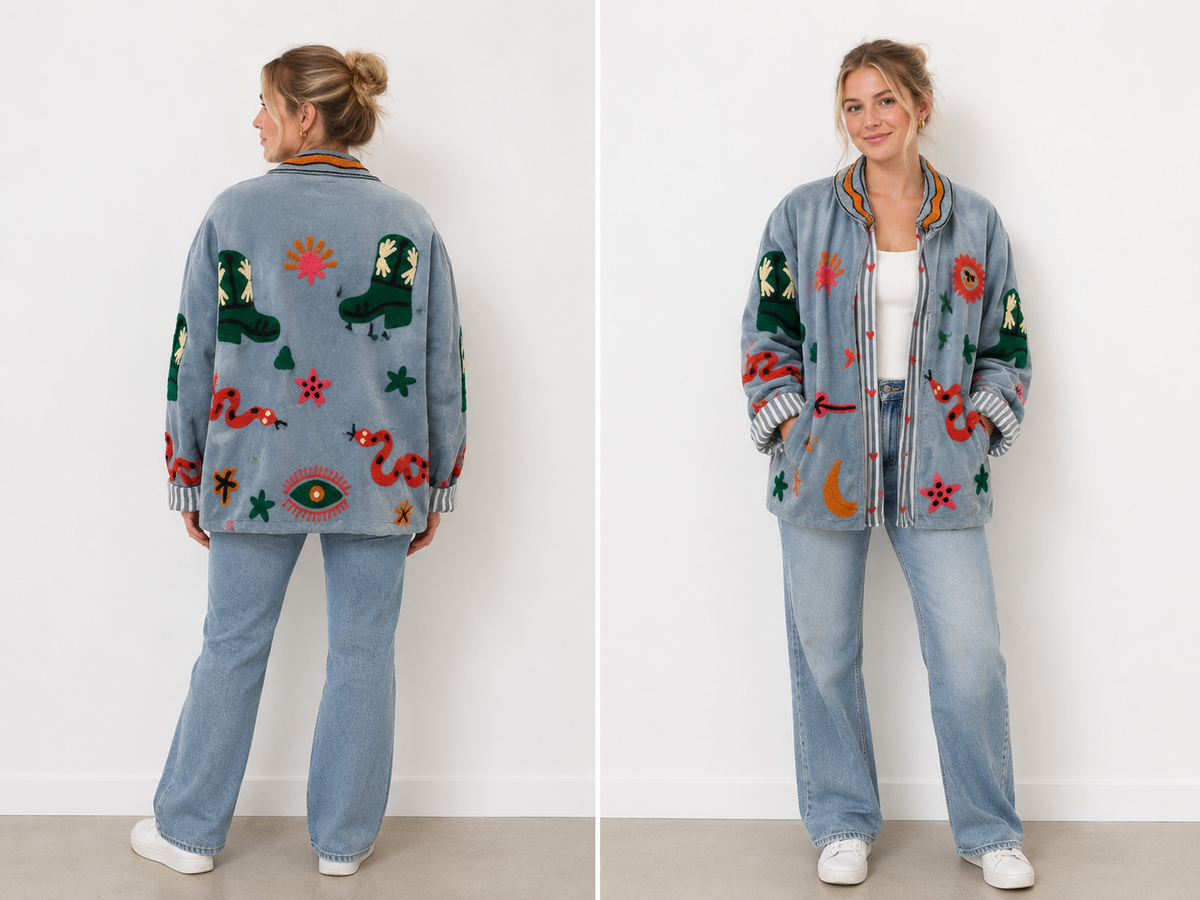 EMBROIDERED VELVET JACKETS