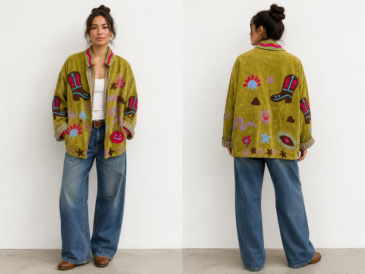 EMBROIDERED VELVET JACKETS