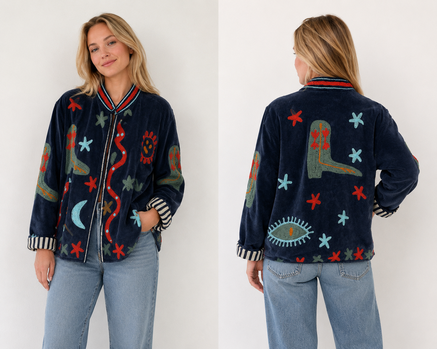 EMBROIDERED JACKETS