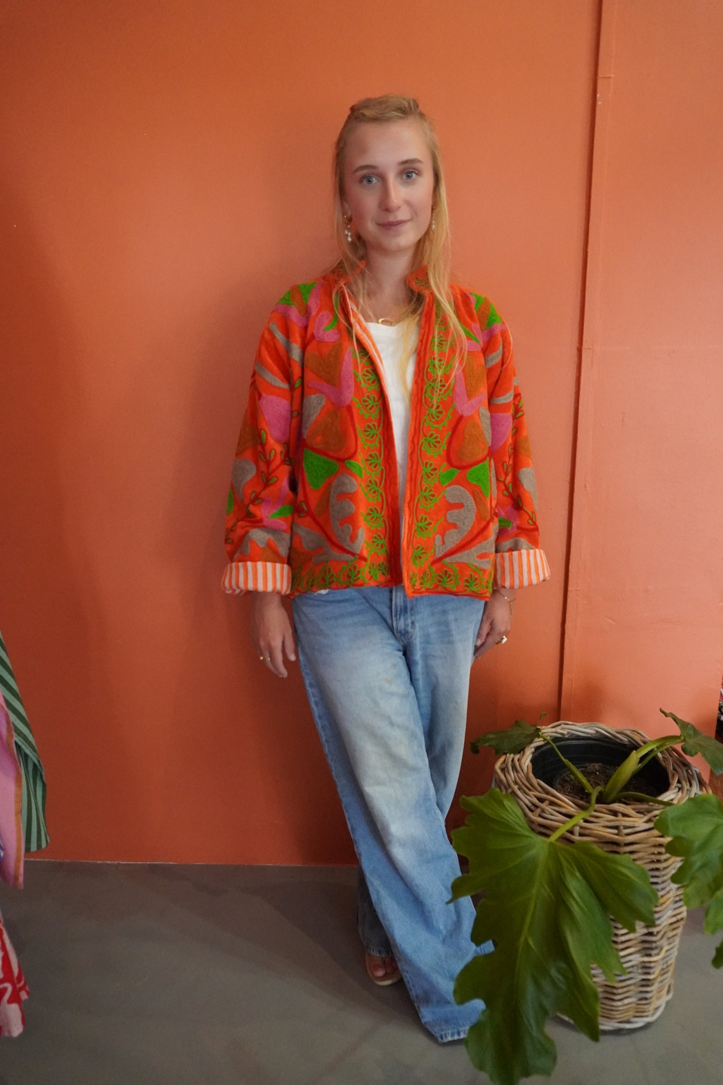 Neon Orange Jacket