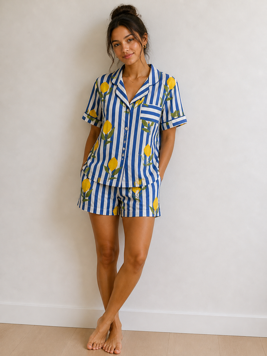 SHORT SLEEVE PYJAMAS