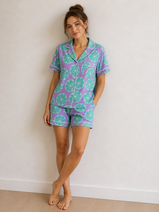 SHORT SLEEVE PYJAMAS
